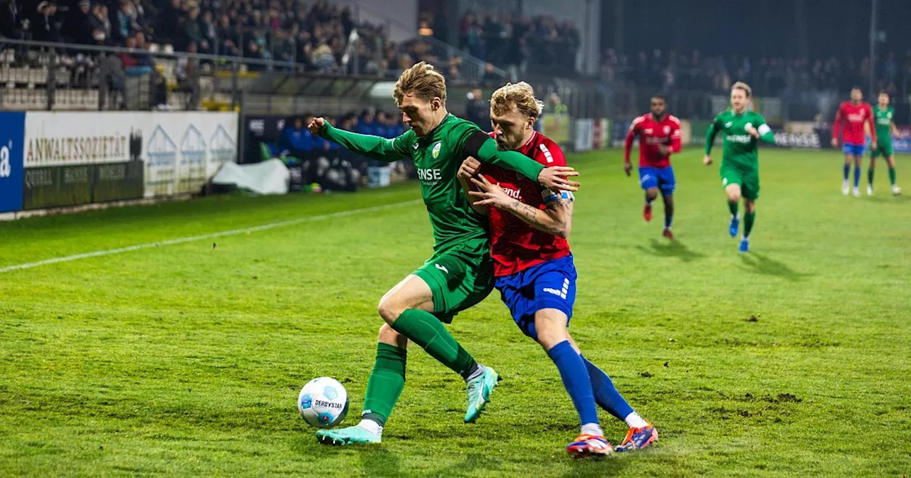 FC Gütersloh dreht das Spiel und siegt im ersten Spiel des Jahres