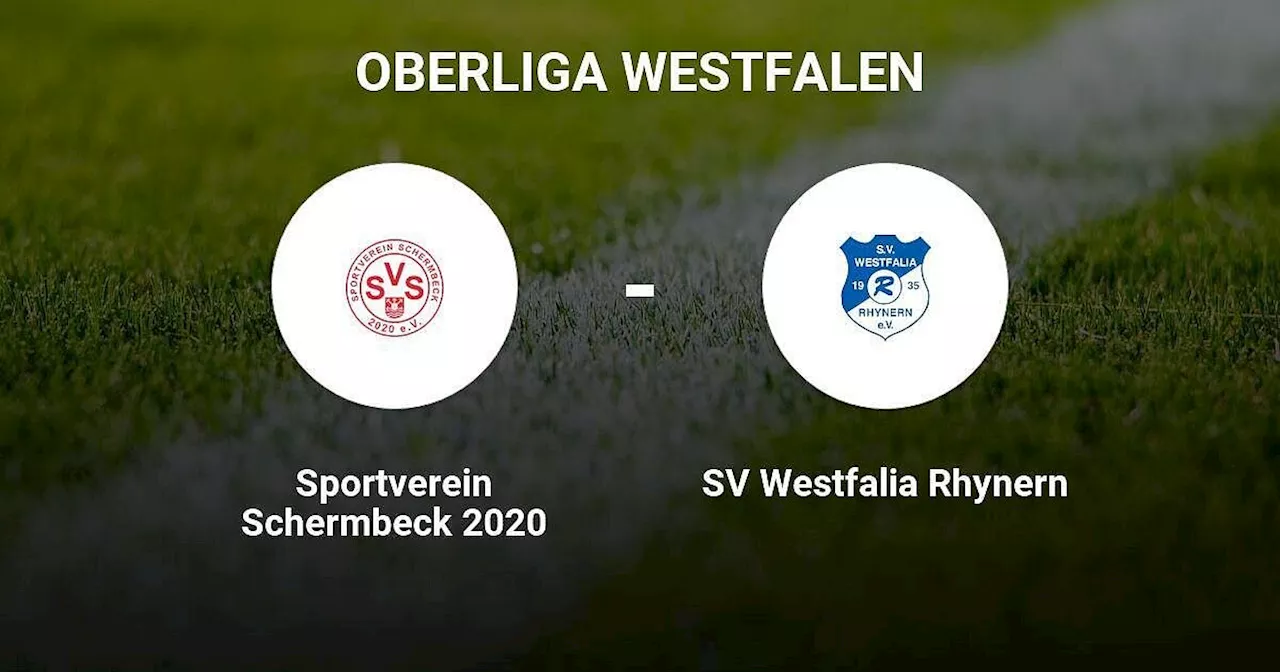 SV Westfalia Rhynern besiegt Sportverein Schermbeck 2020