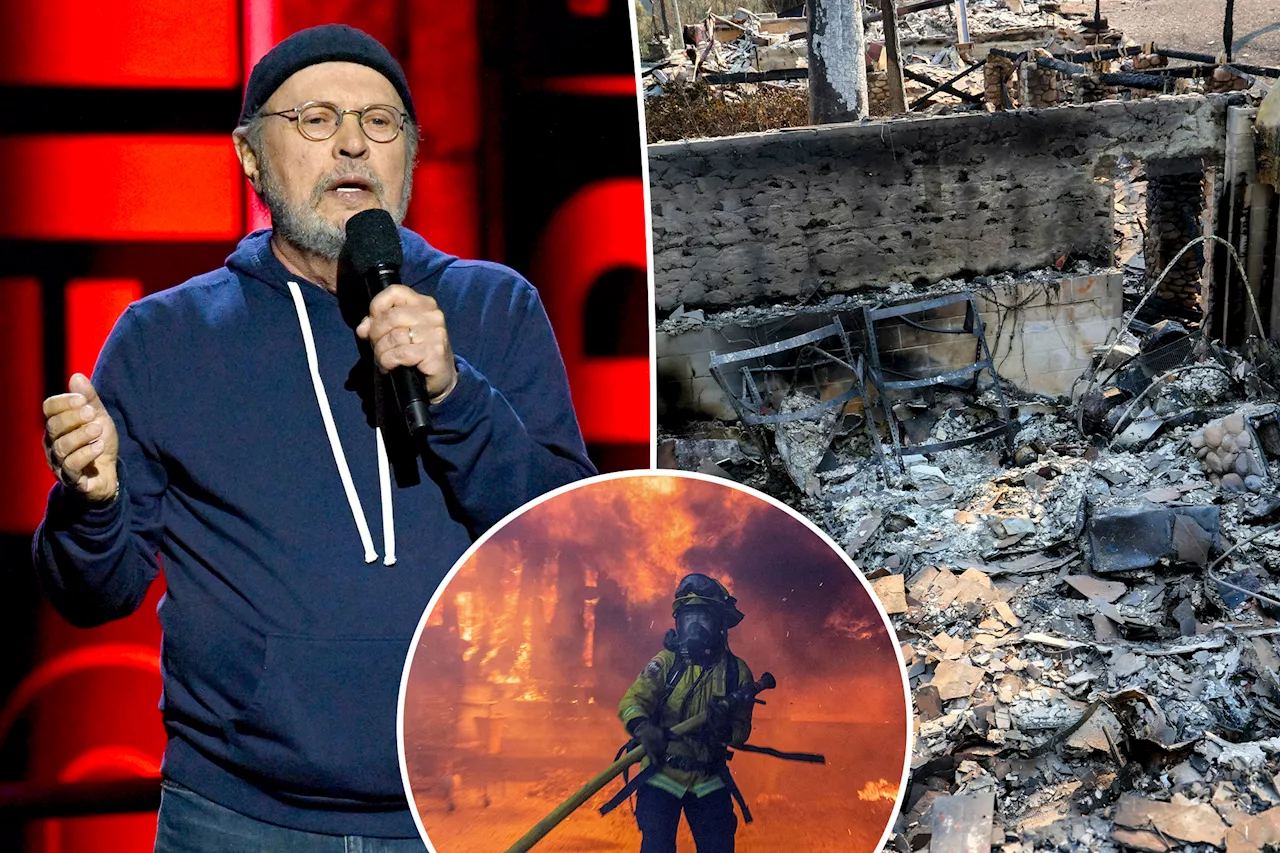 Billy Crystal Shares Poignant Message at LA FireAid Benefit Concert