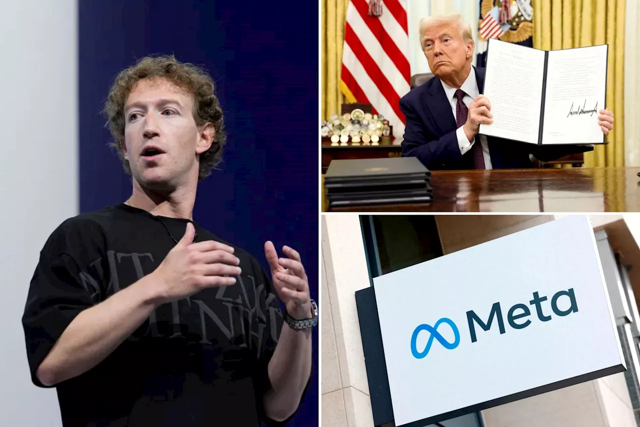 Meta threatens to fire workers over leaks of Mark Zuckerberg's pro-Trump comments, memo that also leaked reveals