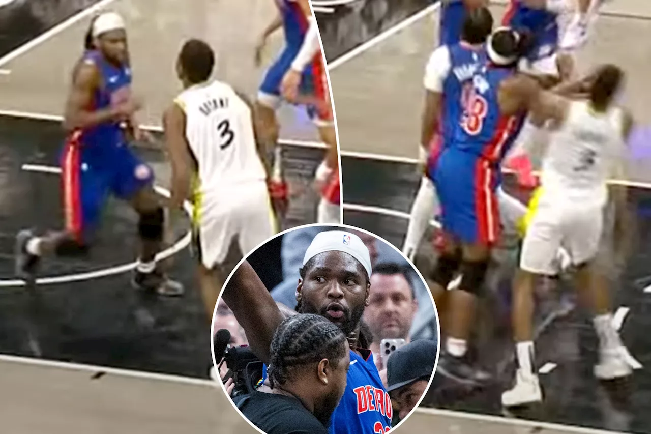 Pistons' Isaiah Stewart suspended for his own bobblehead night after wild incident