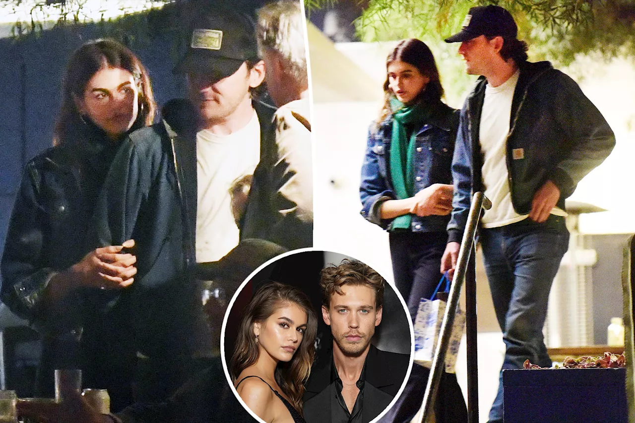 Kaia Gerber cozies up to Lewis Pullman on LA date night after Austin Butler split