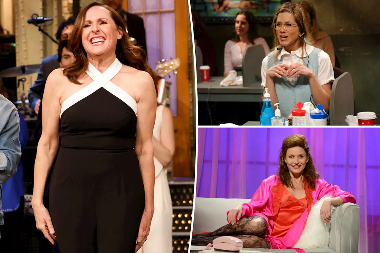 Molly Shannon spills secrets behind Jennifer Aniston and Cameron Diaz 'SNL' hosting gigs