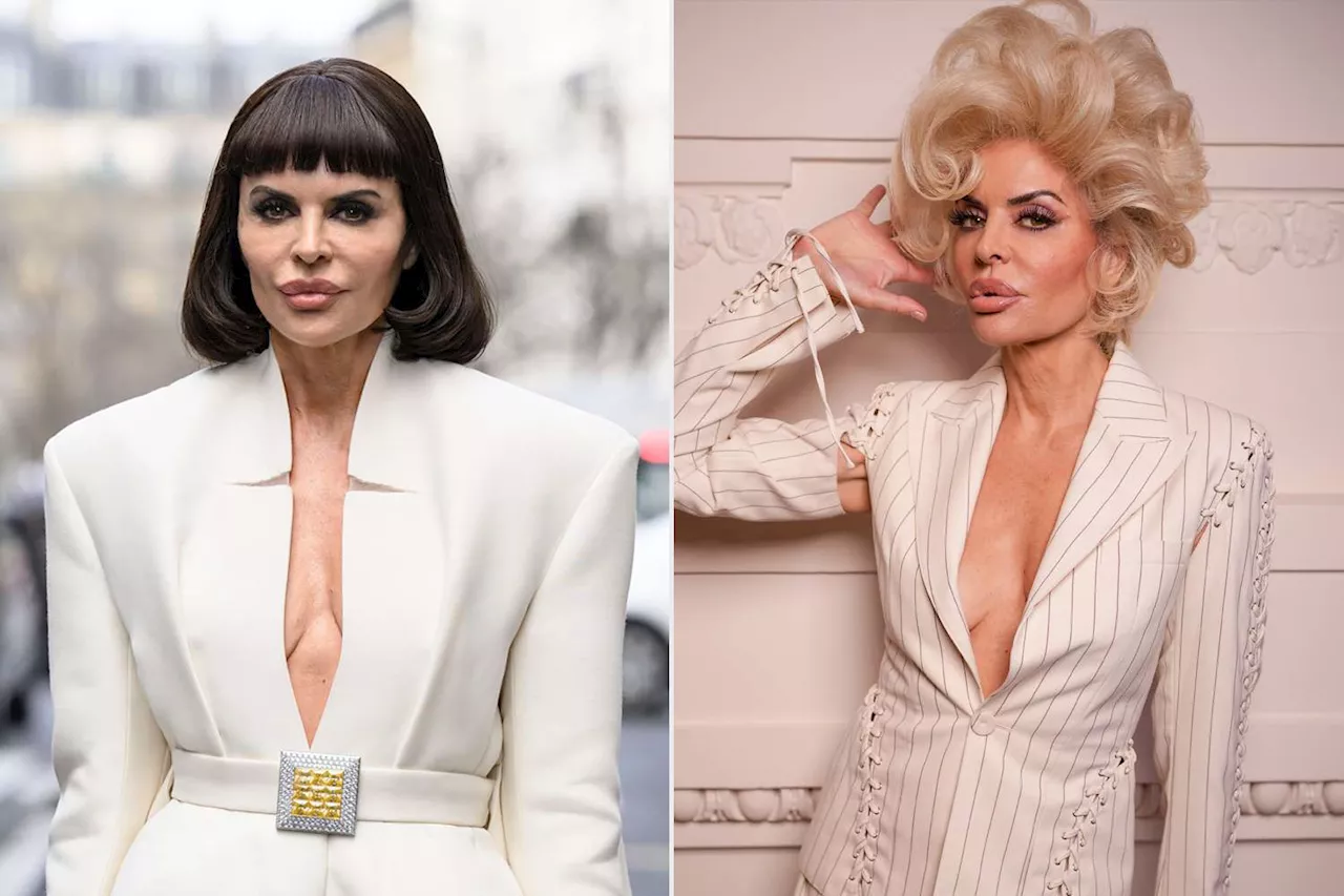 Lisa Rinna's Bold Transformations Take Over Paris Fashion Week