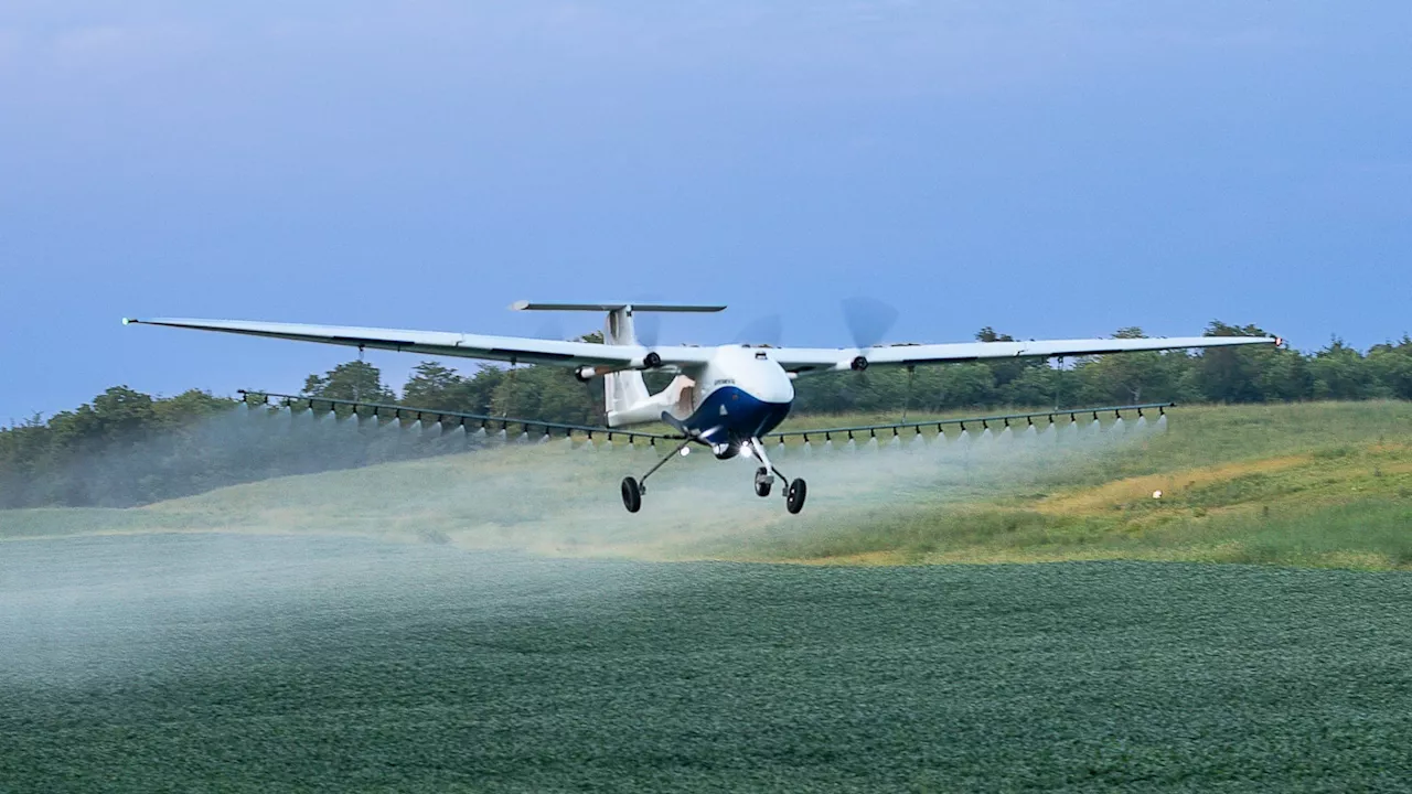 Aeronave Agrícola Elétrica Autônoma Chega ao Brasil