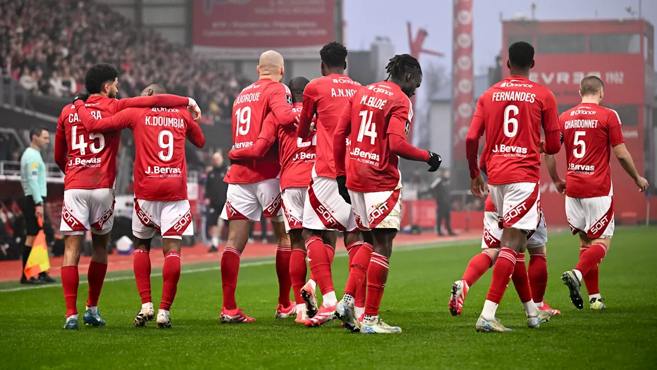 Brest affrontera le PSG en barrages de la Ligue des champions