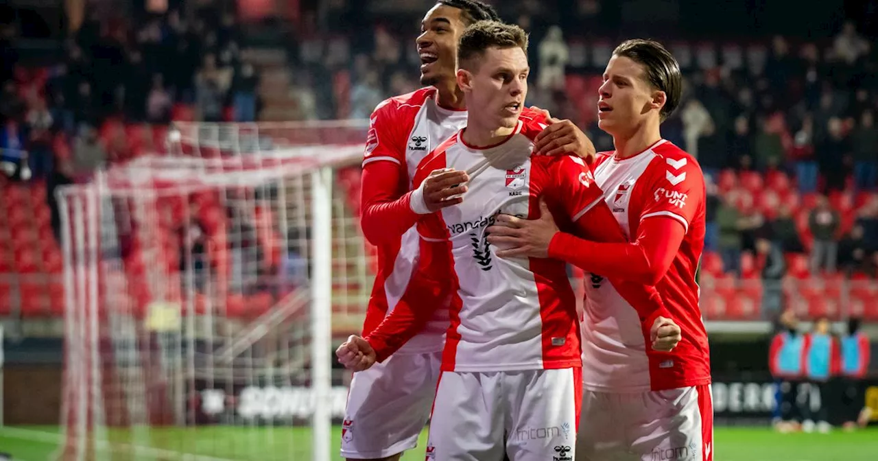 FC Emmen wint eindelijk na sterke tweede helft