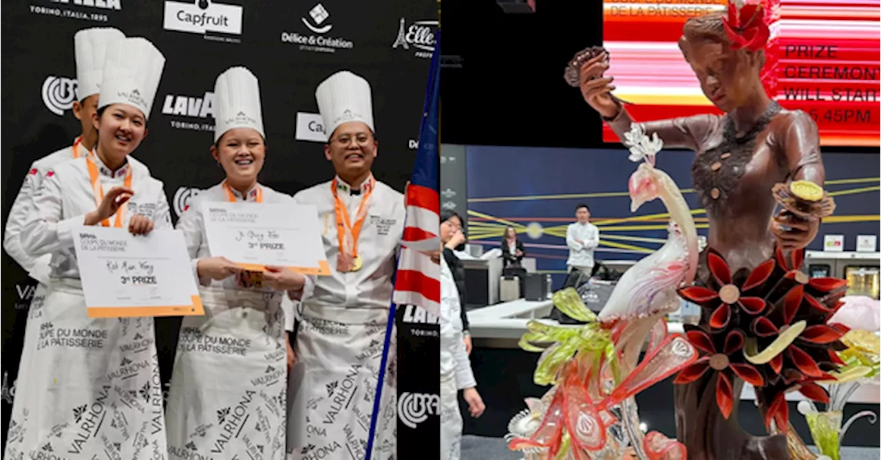 Malaysia Takes Home Bronze At 2025 Pastry World Cup