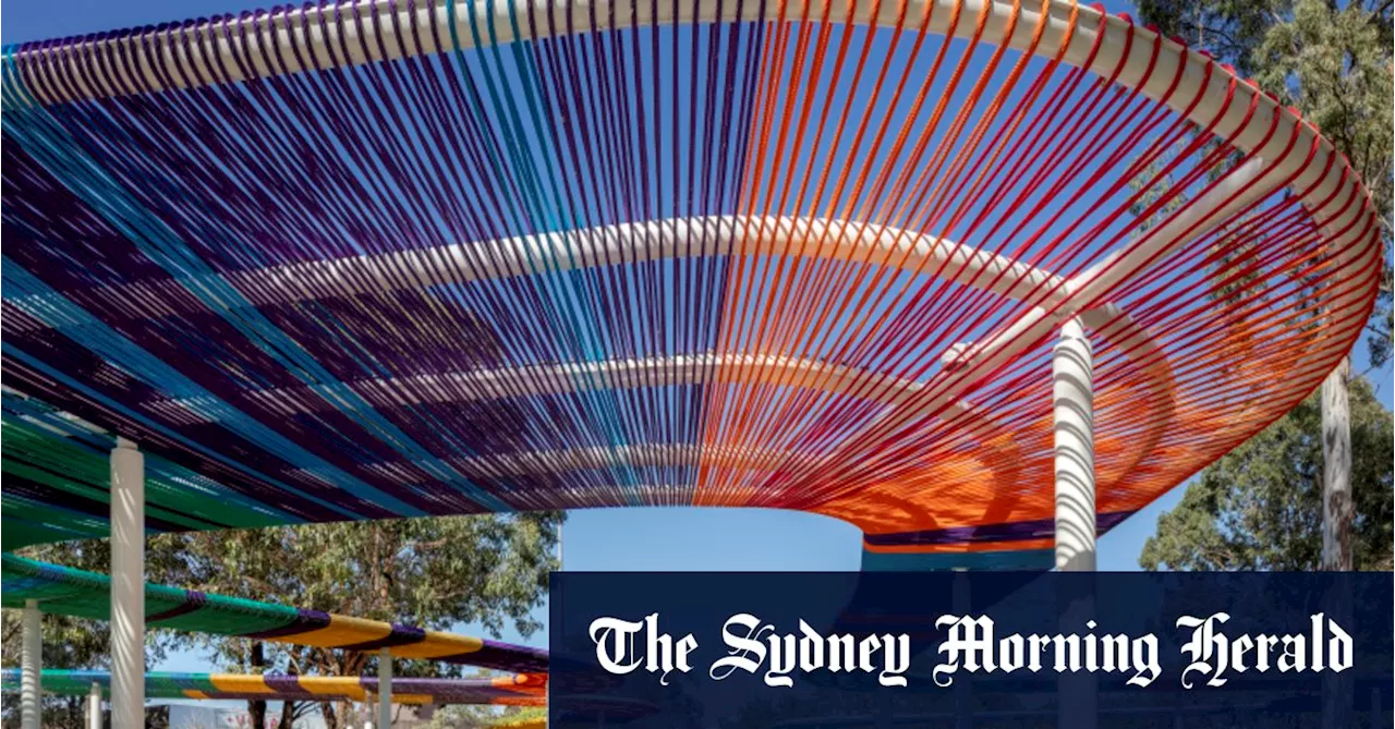 A Rainbow Python Pavilion Revives Mt Druitt's Dawson Park