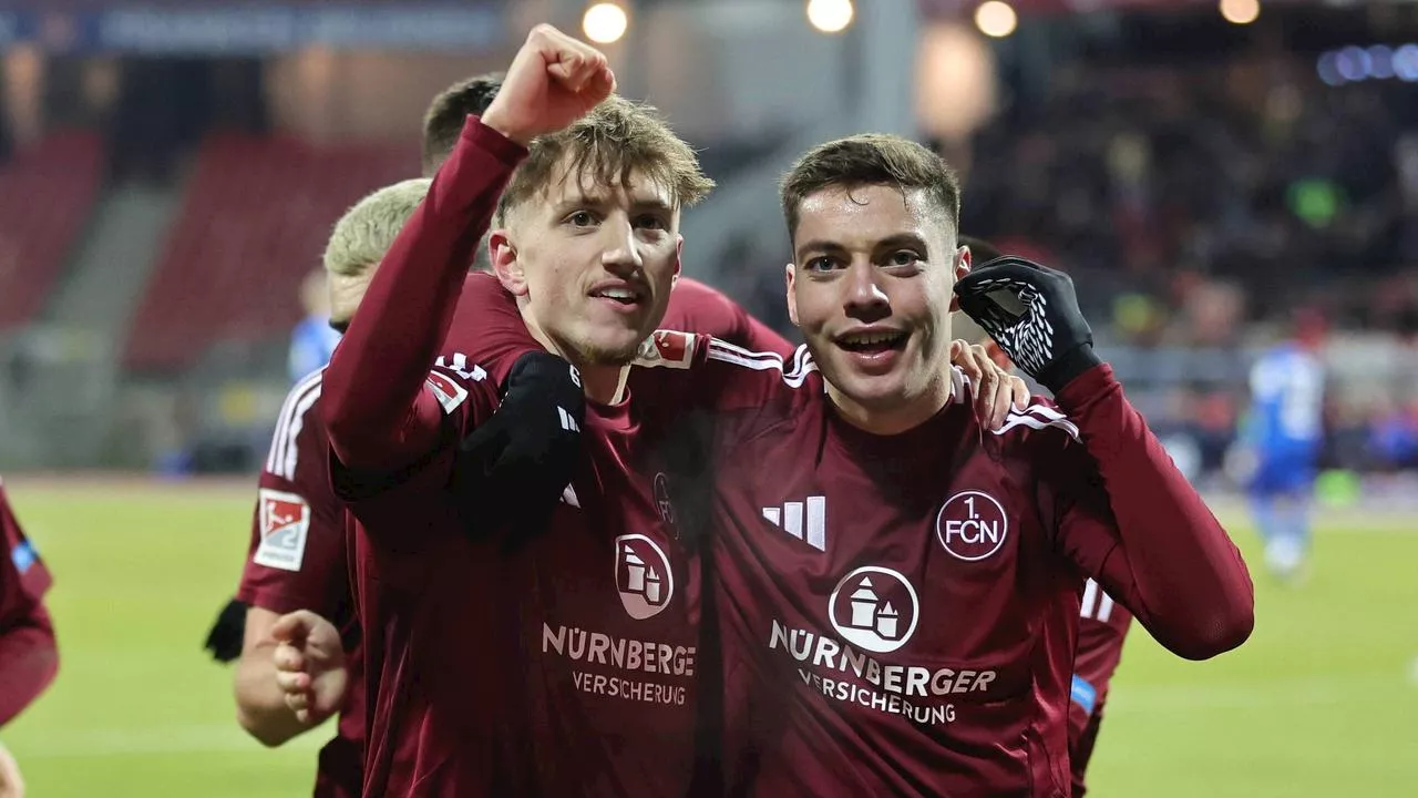 Nürnberg gewinnt Heimspiel gegen Darmstadt