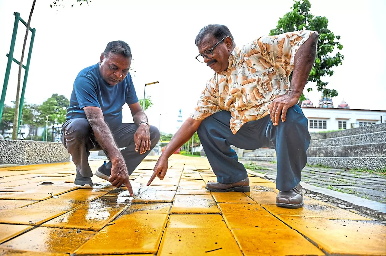 Dataran Klang@Padang Chetty Upgrade: Shoddy Workmanship and Safety Concerns