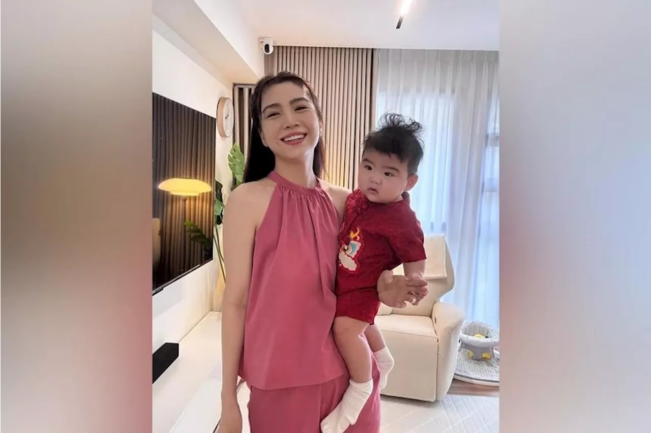 Widowed Malaysian actress Sora Ma goes on visiting spree with her baby son during Chinese New Year