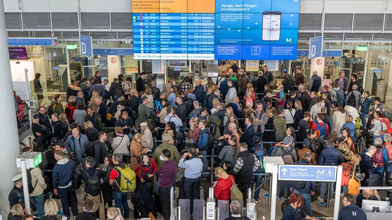 Flugverspätungen: Klagen gegen Airlines: Tausende Verfahren in Bayern