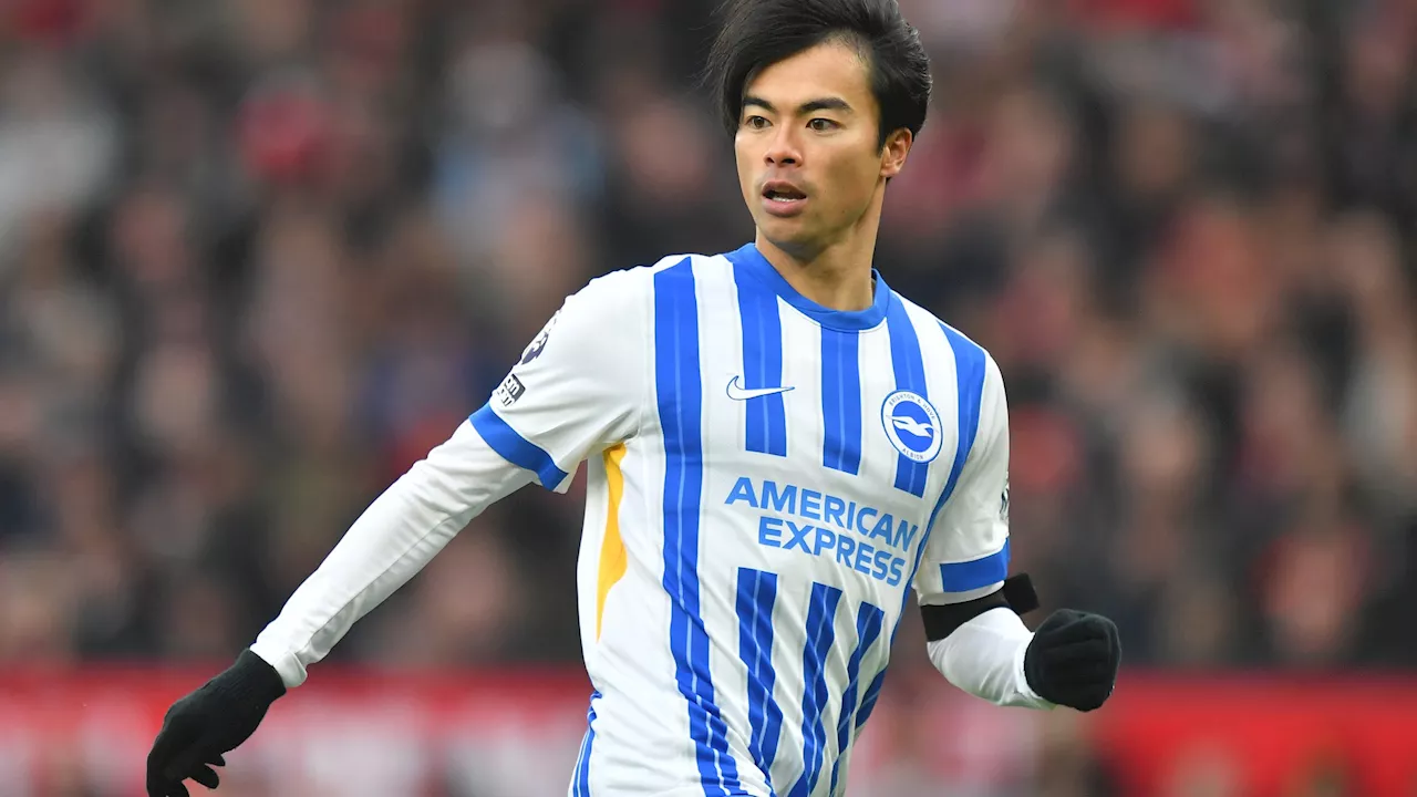 Brighton unmoved as Al Nassr table second Kaoru Mitoma bid worth whopping £75million...