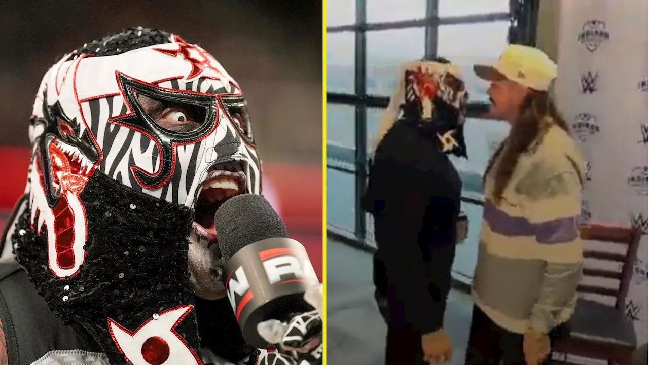 Dominik Mysterio and Penta Clash Hours Before Royal Rumble