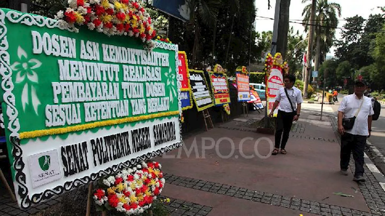 Alasan Tukin Dosen 2020-2024 Tidak Bisa Cair: Tidak Ada Pengajuan Anggaran