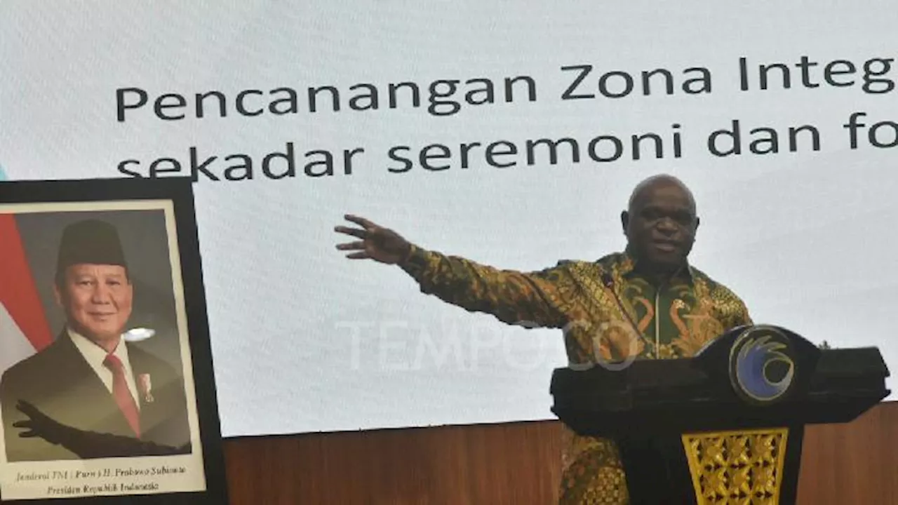 Menteri HAM Launching Zona Integritas dan Komitmen Antikorupsi