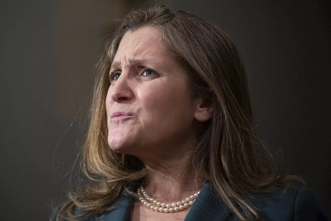 Freeland’s U.S. procurement ban proposal called ‘populist’ and ‘unrealistic’