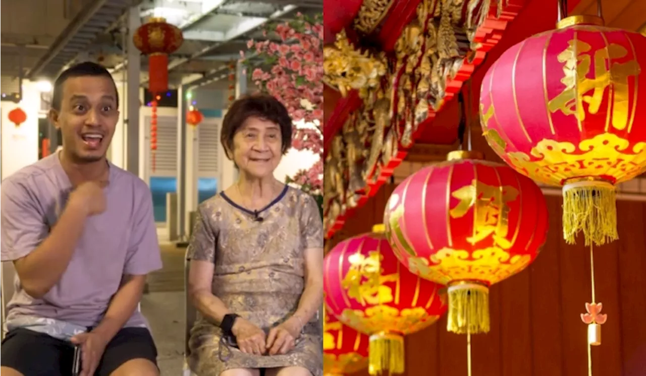 Malay-Muslim Man and Elderly Chinese Woman Form Unbreakable Bond Through Festive Decorations