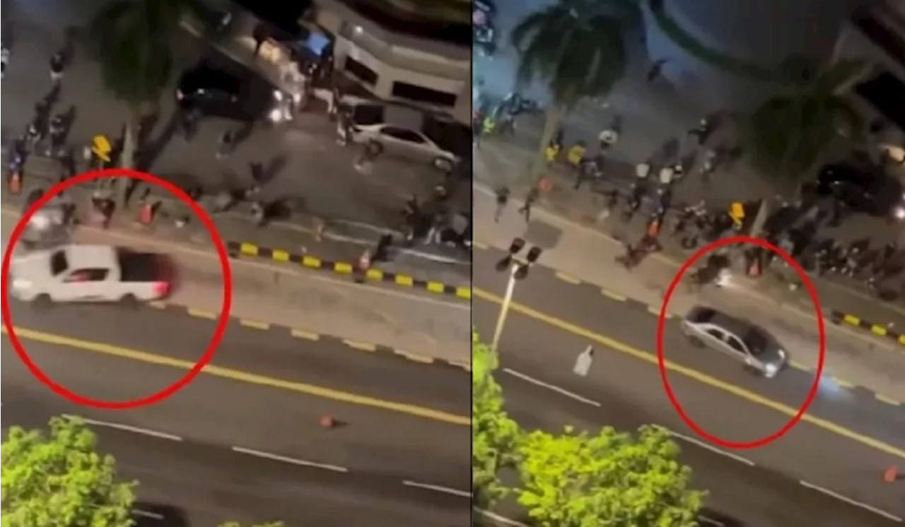 Multiple People Struck in Road Rage Incident in Kuala Lumpur