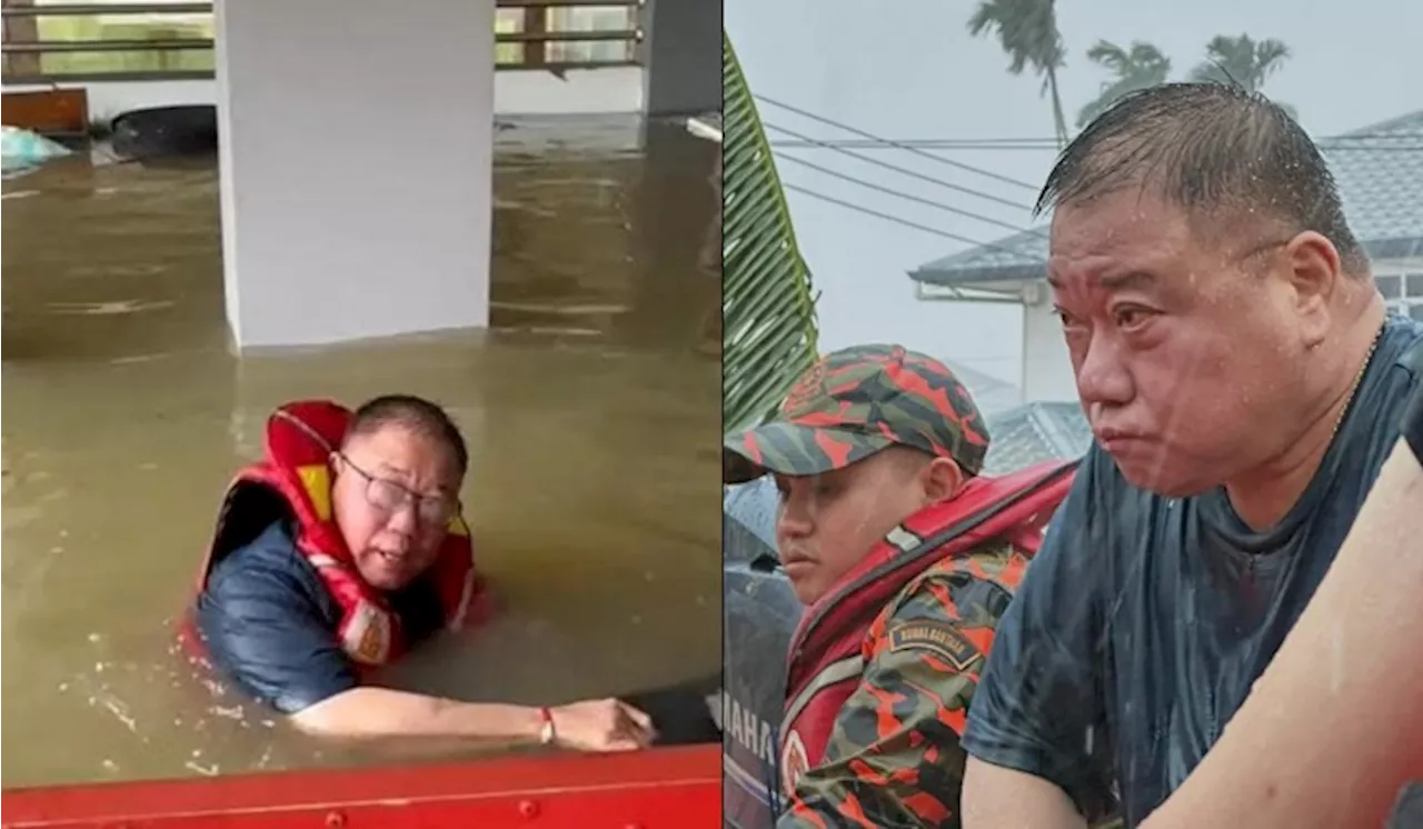 [Watch] Through Rain And Rising Waters: Tourism Minister Leads From The Front In Bintulu Flood Crisis