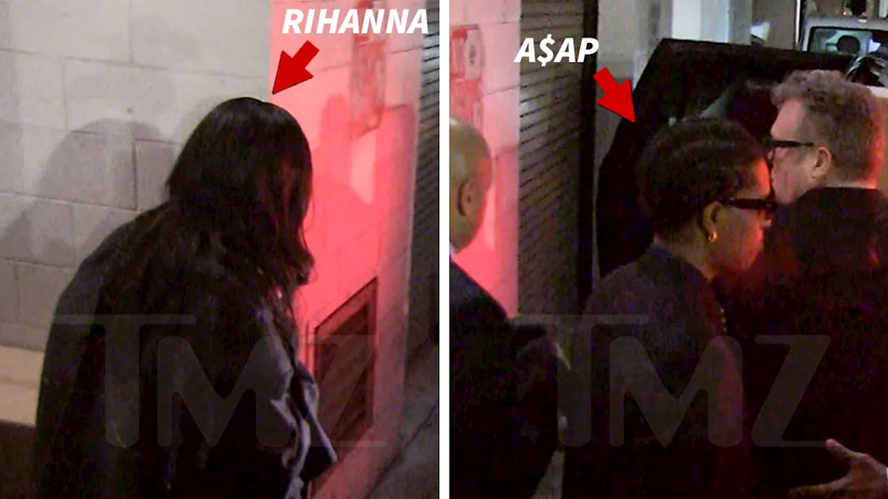 Rihanna and A$AP Rocky Put on United Front as Rapper Faces Assault Trial