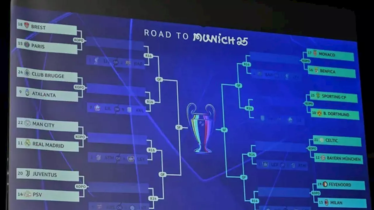 Real Madrid vs. City y Milan vs. Feyenoord, duelazos tras sorteo en la Champions