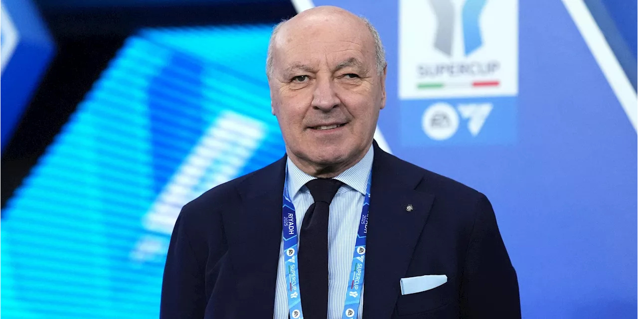 Marotta: 'Cambio nel mondo del calcio, devo adattarmi'