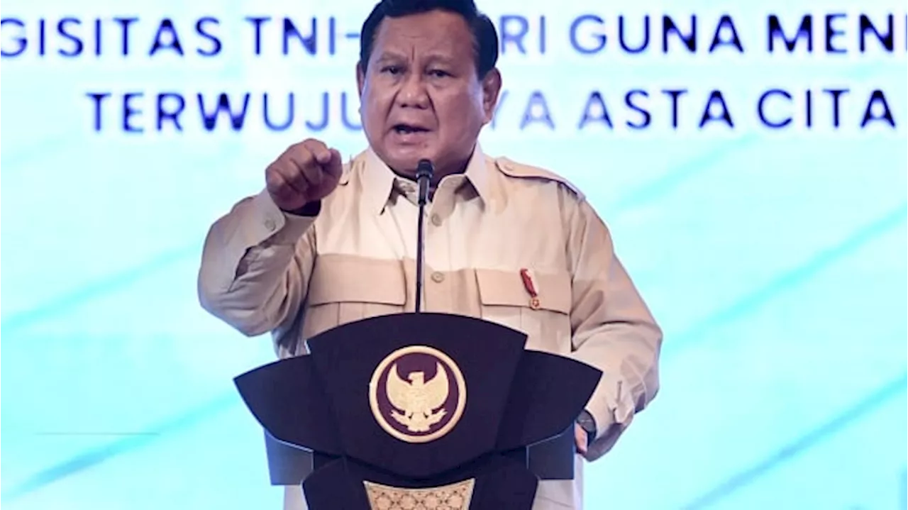 Prabowo Ingatkan Publik untuk Waspada terhadap Kegiatan Ilegal, Desak Malaysia Usut Penembakan PMI