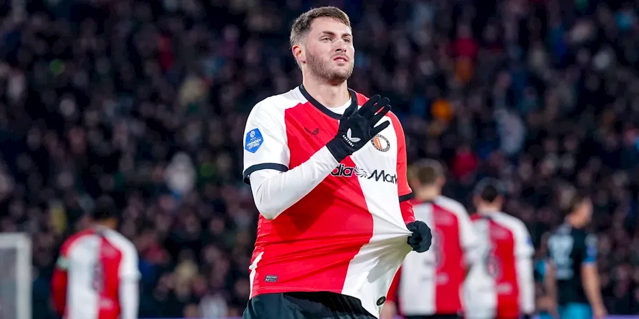 Feyenoord-spits Gimenez dichtbij transfer naar AC Milan