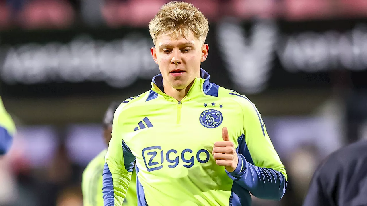 Ajax bereikt akkoord met andere Eredivisie-club over verhuur Kristian Hlynsson