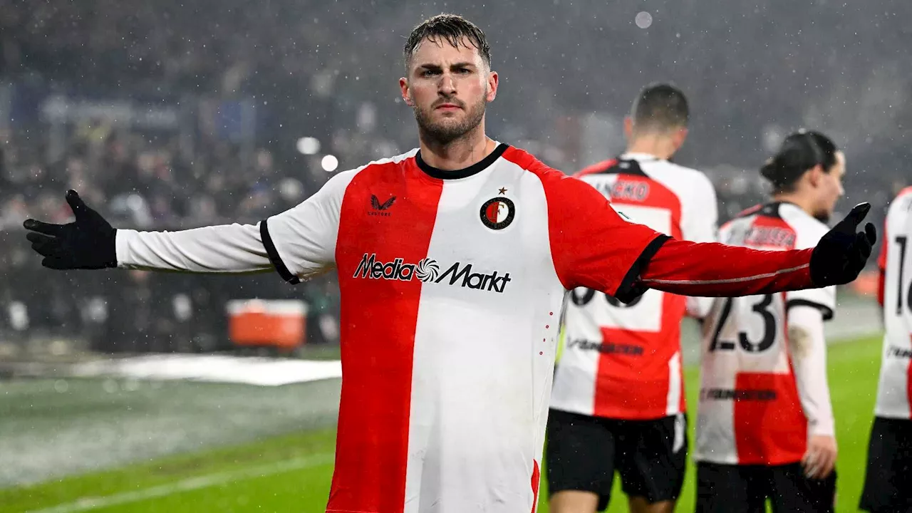 Feyenoord en AC Milan naderen akkoord over transfer Santiago Gimenez