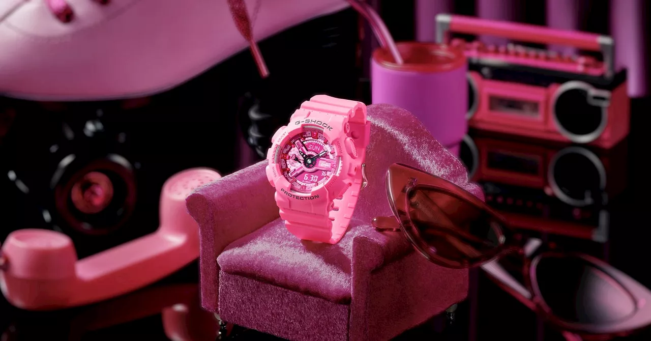 Casio Dives into Pink with Barbie-Themed Watch