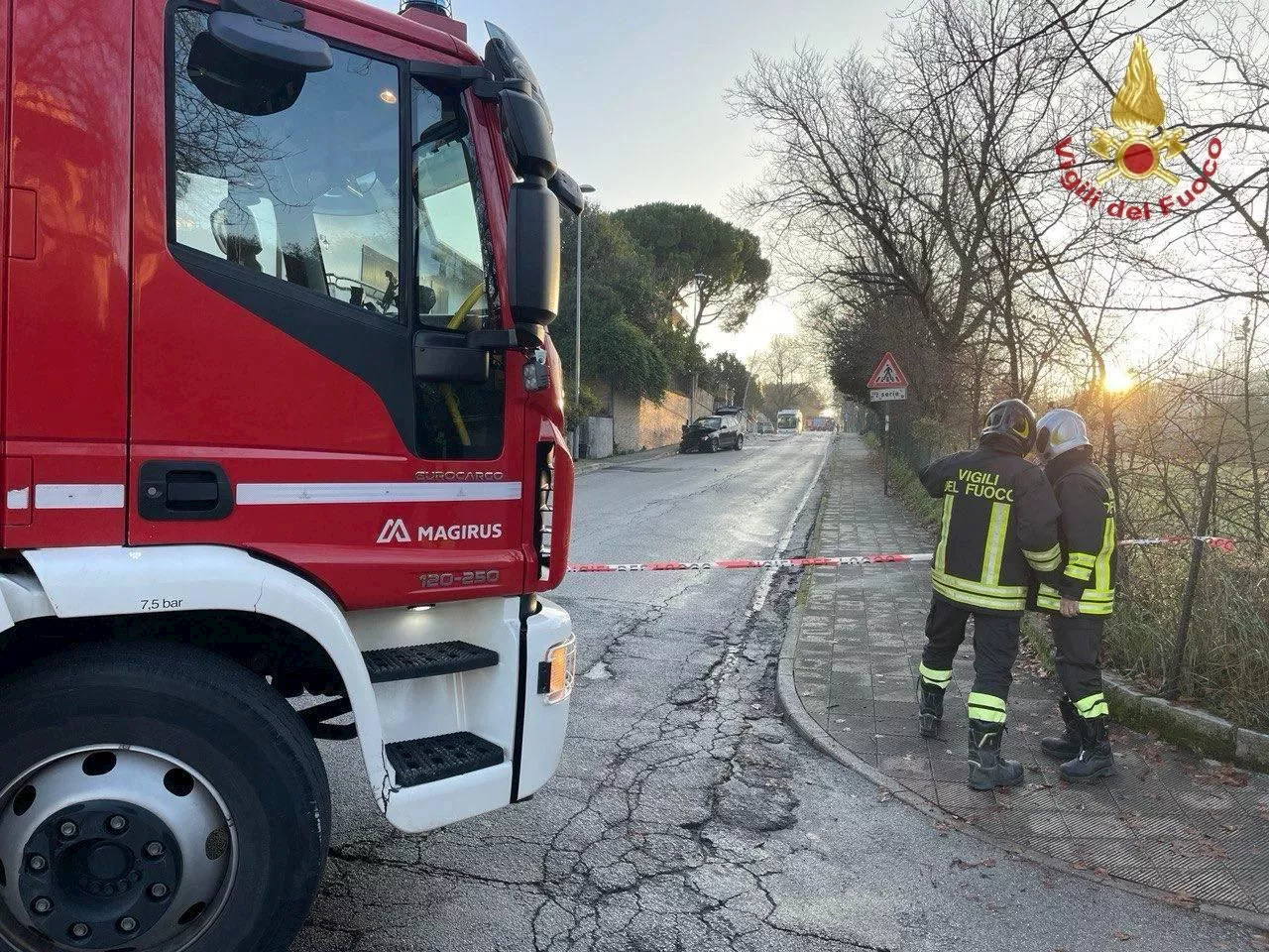 Incidente Stradale e Fuga di Gas a Torrette