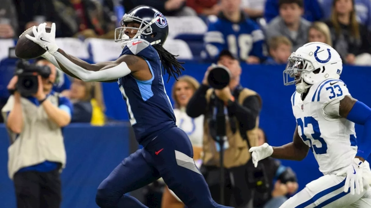 Calvin Ridley Seeks 1,000-Yard Receiving Season with Titans