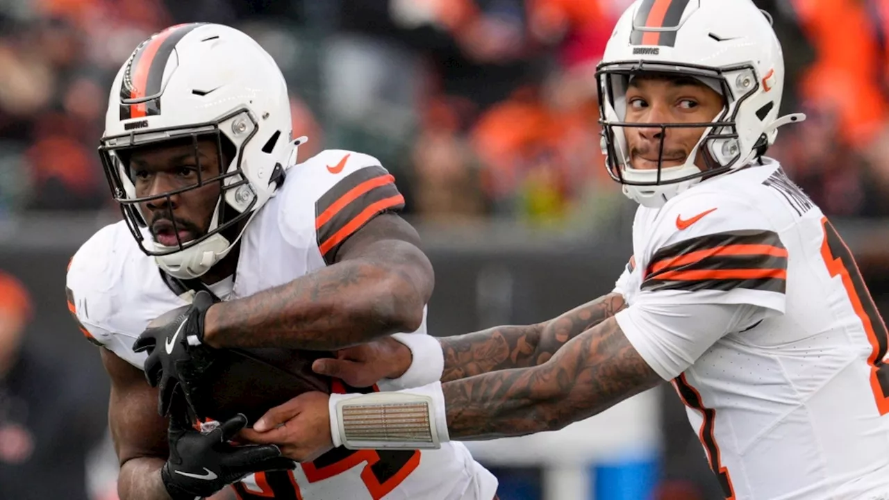 Jerome Ford Injured, Out for Browns Season Finale