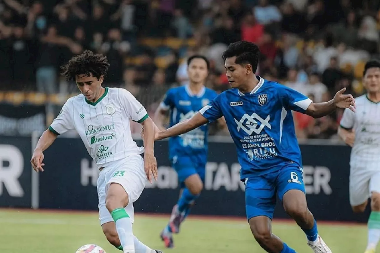 PSMS Terkalahkan PSPS Pekanbaru pada Laga Liga 2