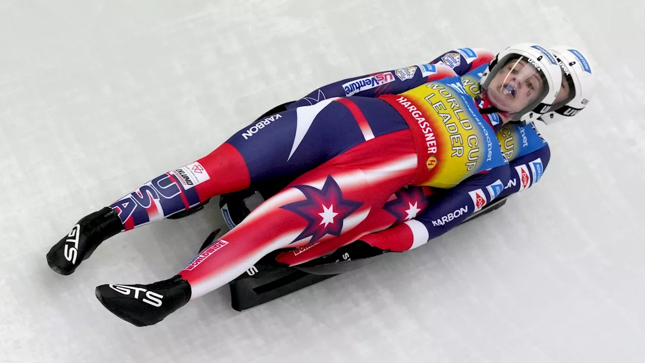 Forgan and Kirkby win another medal for USA Luge, and Lolo Jones set to return to World Cup bobsled