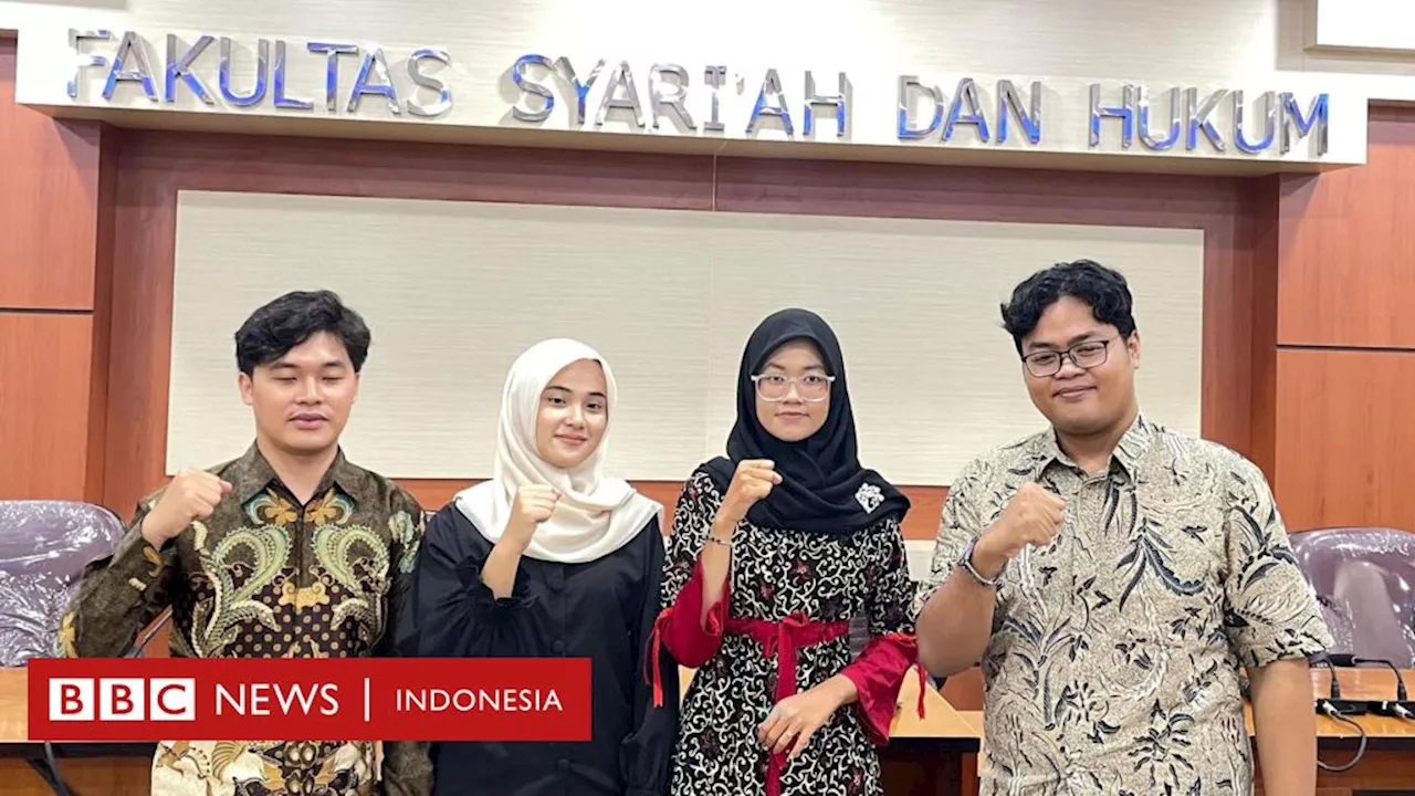 Mahasiswa UIN Sunan Kalijaga Ubah Keputusan MK Ambang Batas Pencalonan Presiden