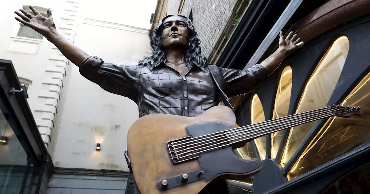 Statue Unveiled in Belfast to Honour Irish Music Legend Rory Gallagher