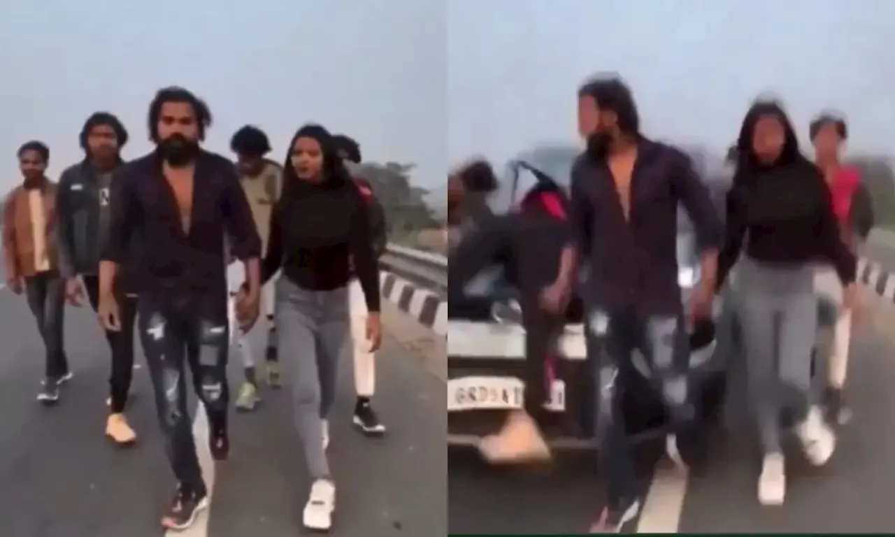 Influencers atropellados por un carro en India mientras grababan para TikTok