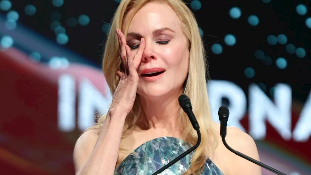 Traurige Nicole Kidman: Sie widmet Palm-Springs-Preis ihrer verstorbenen Mutter