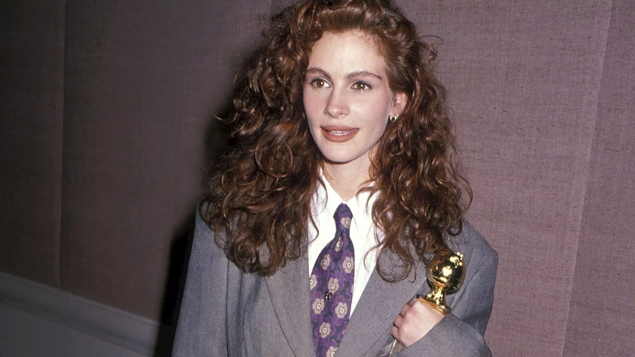 The Story Behind Julia Roberts’s Cinderella-In-A-Suit Moment At The 1990 Golden Globes