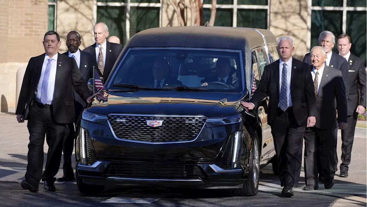 Jimmy Carter Funeral Procession Passes Through His Hometown