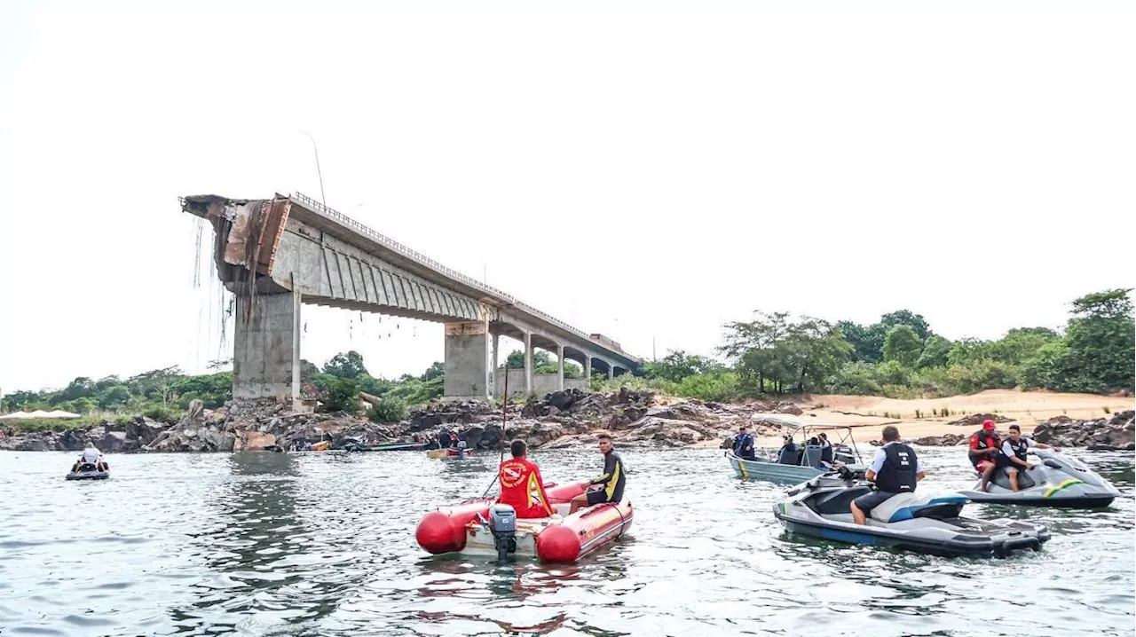 Marinha Retoma Busca por Vítimas do Desabamento da Ponte Juscelino Kubitschek