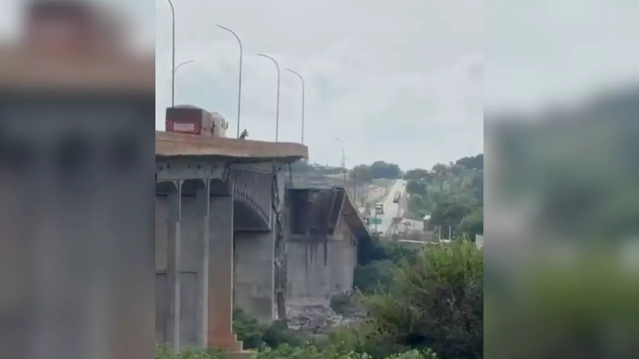 Ponte Juscelino Kubitschek: Estruturas Restantes a Serem Demolidas