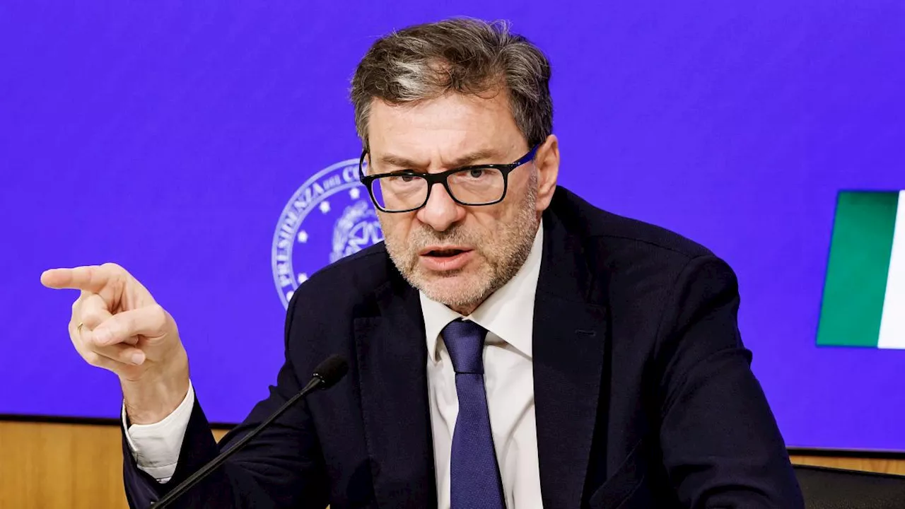 Giorgetti Ministro delle Finanze dell'anno per The Banker