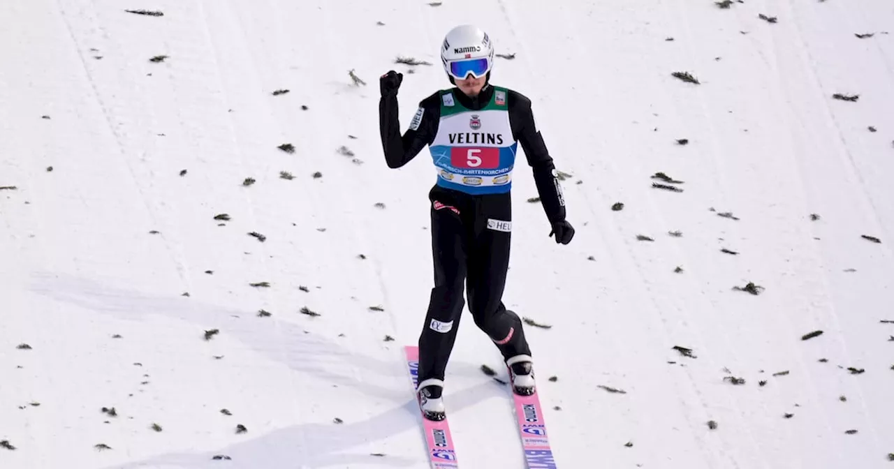 Johann André Forfang nummer seks i hoppukerennet i Innsbruck