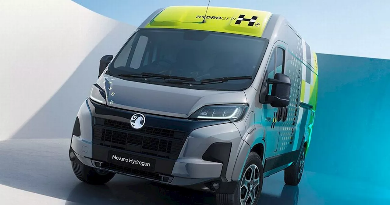 Vauxhall Movano Hydrogen Van Announced with 311 Mile Range