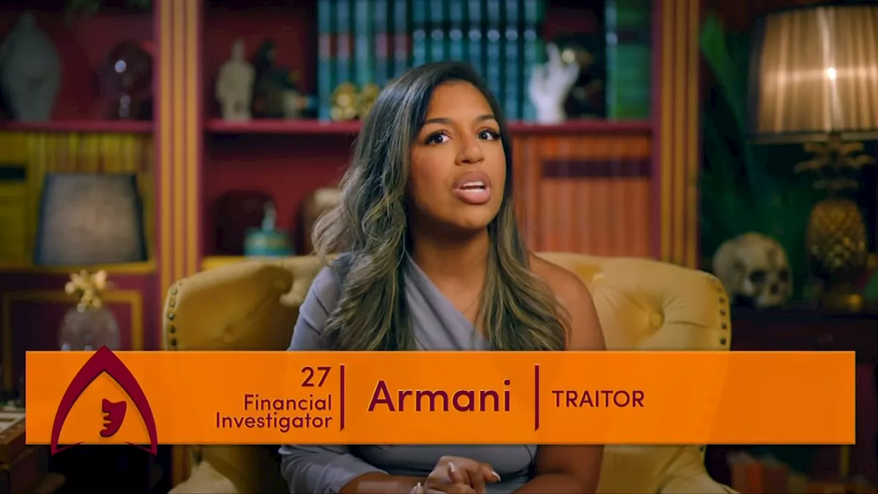 The Traitors: Armani Gouveia Admits Her Loud Mouth Led to Downfall